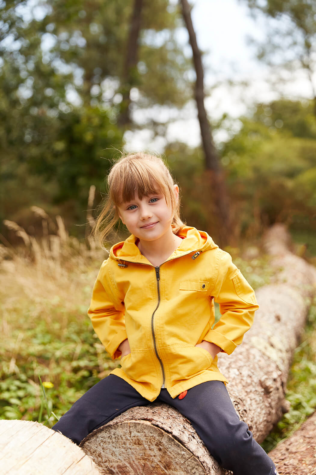 Veste en toile Mareuse Kids Jaune